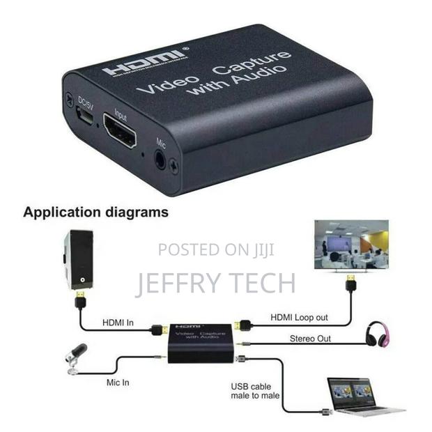 Video Hdmi With Audio 4K Live Streaming Video Game Capture G