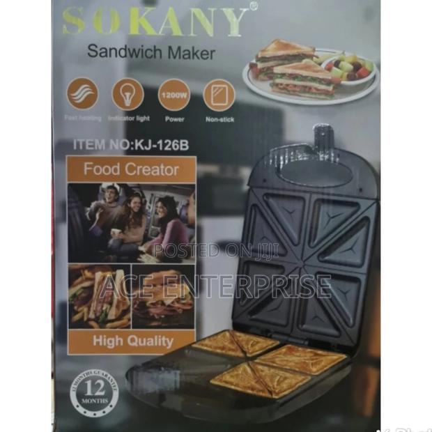 Sokany Sandwich Maker - main view