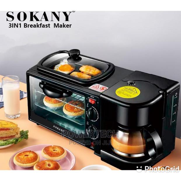Sokany 3 in 1 Breakfast Maker - main view