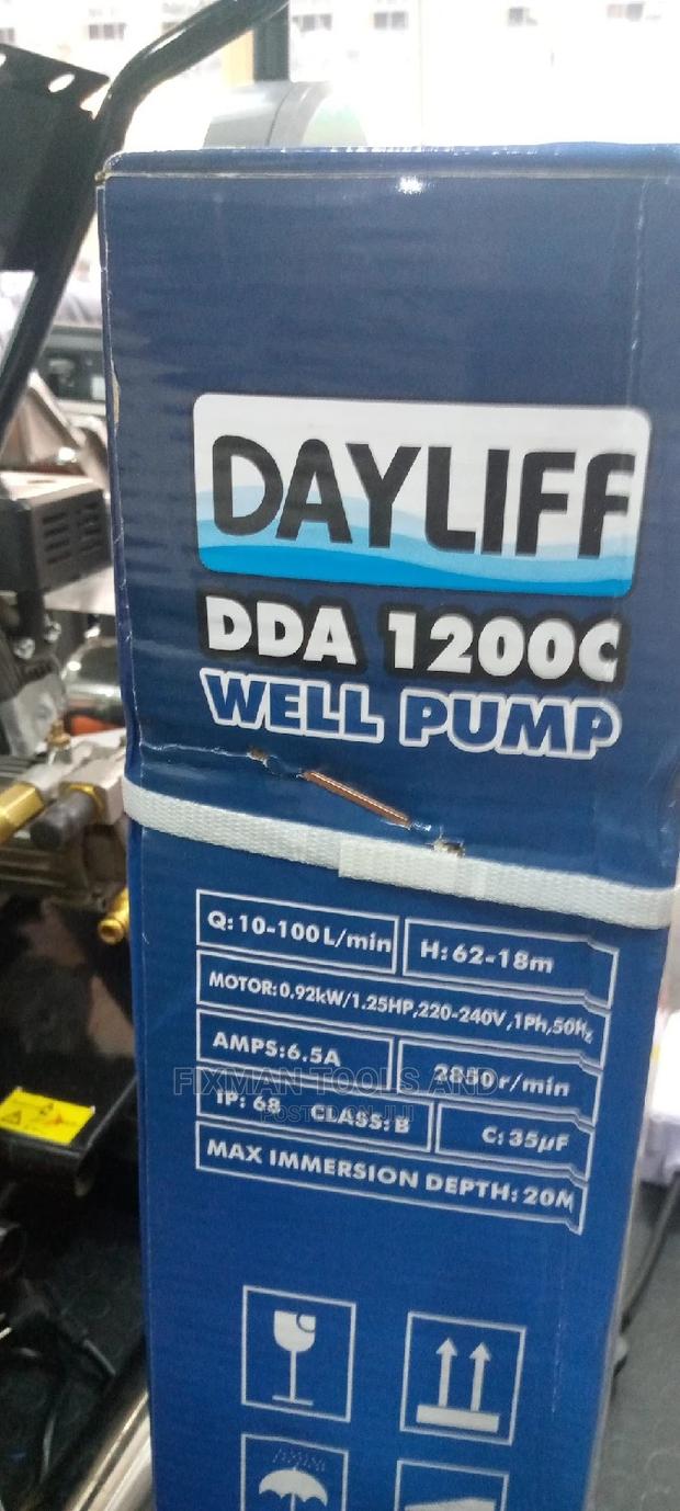 Dayliff 1.25 HP Dda1200c Submissive Water Pump
