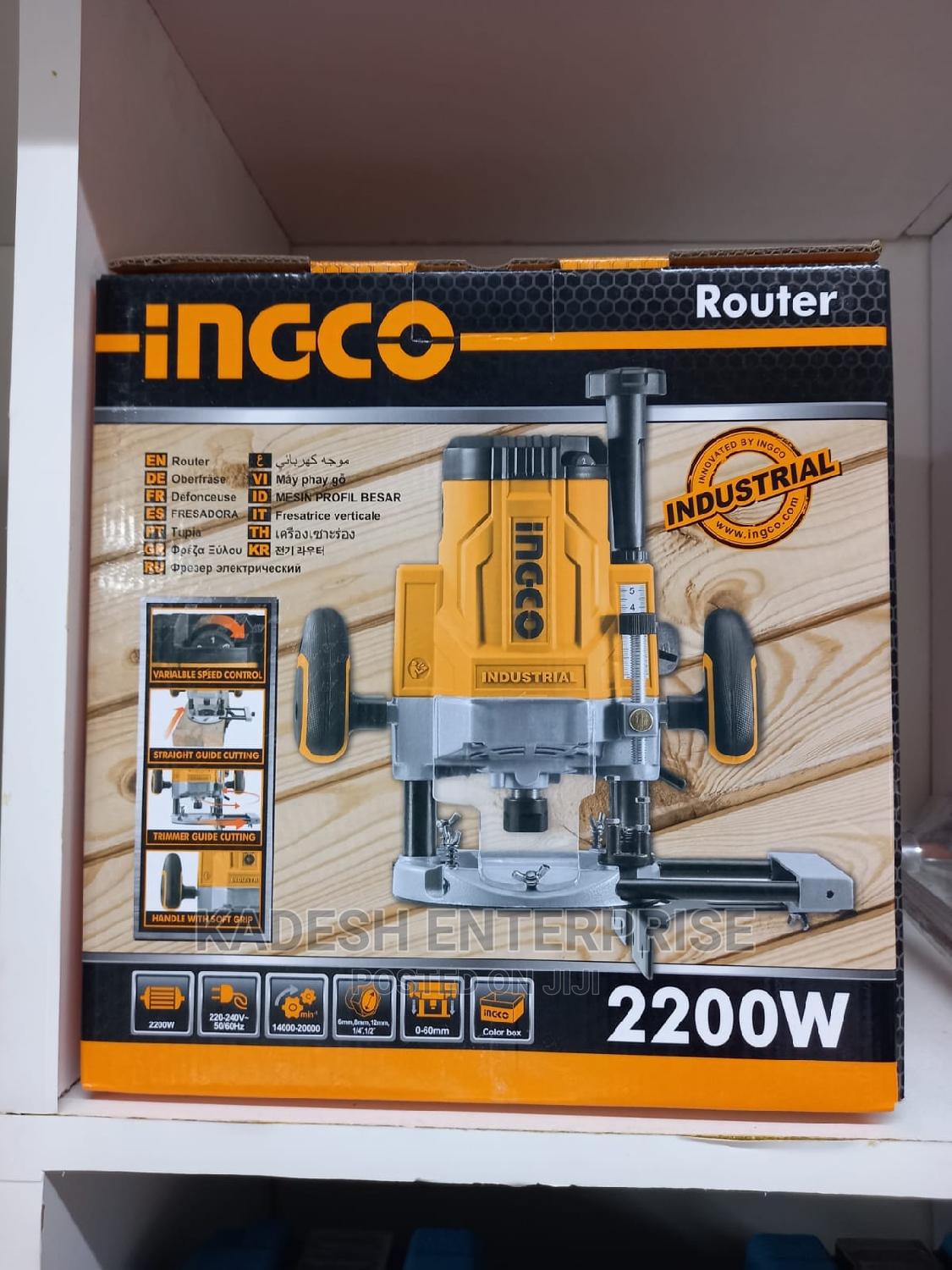 Ingco 2200 Watts Router In Nairobi Central Electrical Hand Tools 