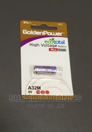 Golden Power 9V Alkaline Battery for Remotes