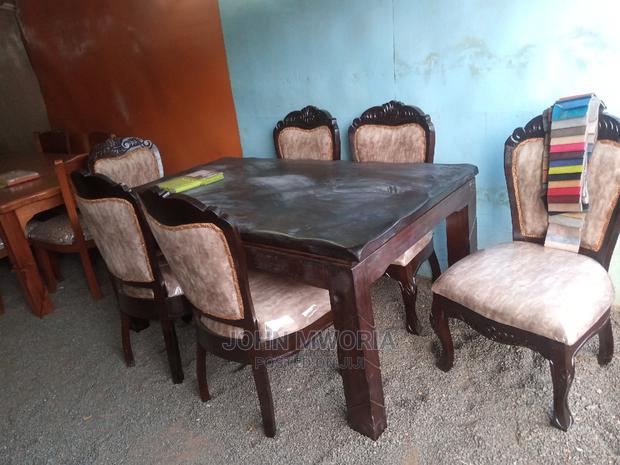 Six Seater Antique Dining Table