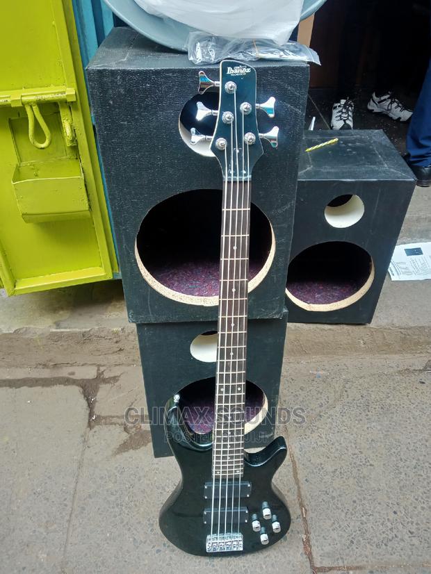 Ibanez Bass Guitar 5 Strings Black