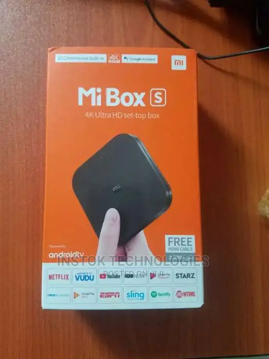 Xiaomi Mi Box S /HDR Android TV Box With Official Android