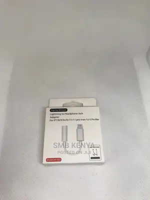 Original Lightning To Headphone Jack Adapter