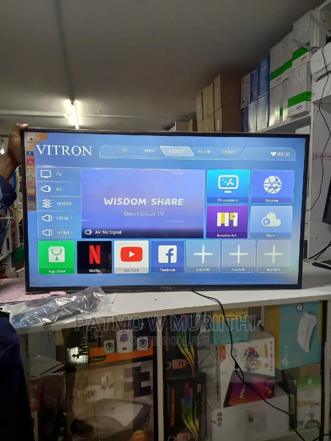 Vitron 43" Smart (Android), the Future of Tv Is Here