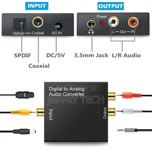 3.5mm Digital to Analog Audio Converter Amplifier Decoder Op