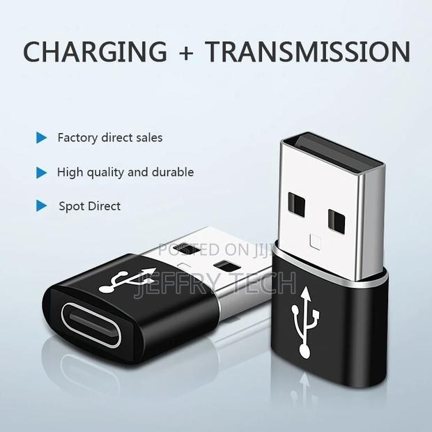 USB2.0 Male to Type C Female Adapter USB3.1 Adapter Type-C T