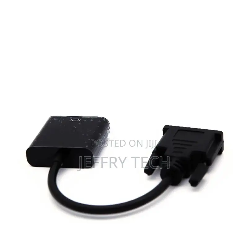 Full HD 1080P DVI to VGA Adapter DVI-D 24+1 25 Pin Male to 1