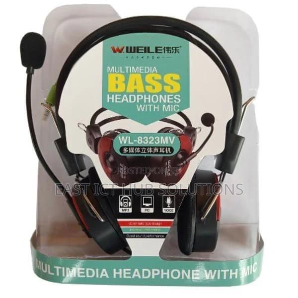 Weile Wired Headphones With Mic - main view