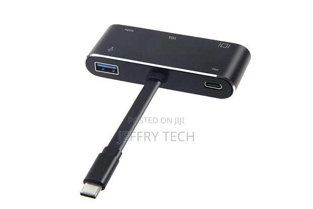 Type C to 4K HDMI VGA Audio Usb-C Pd Usb3.0 Hub Data Transf - thumbnail 3
