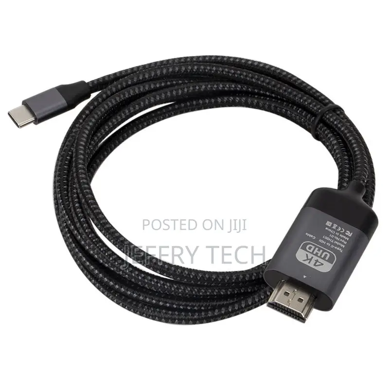 USB 3.1 Type-C to HDMI Cable 6ft 1.8M 4K 30HZ 60HZ Male To