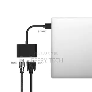 USB 3.0 to HDMI VGA Adapter Cable USB3.0 Multiport Dual Outp