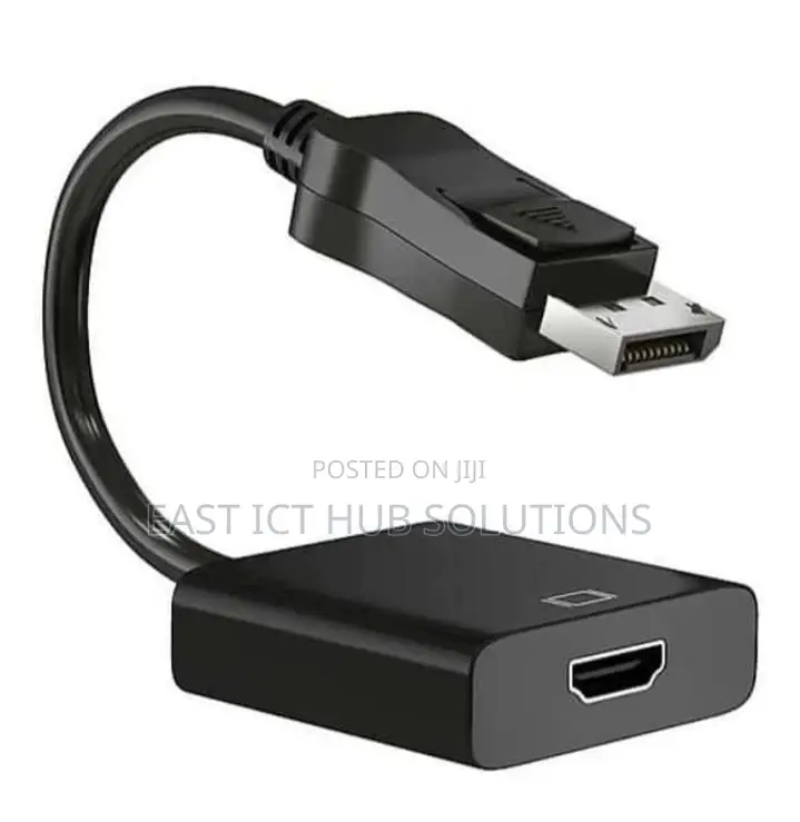 Black Quality Display Port to HDMI