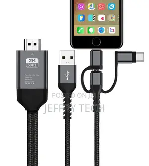 3 in 1 Micro USB Type C to HDMI Adapter Cable for Samsung S8