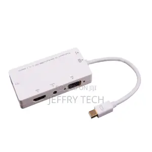 1080P 4 in 1 Adapter Mini DP Displayport Thunderbolt to VGA