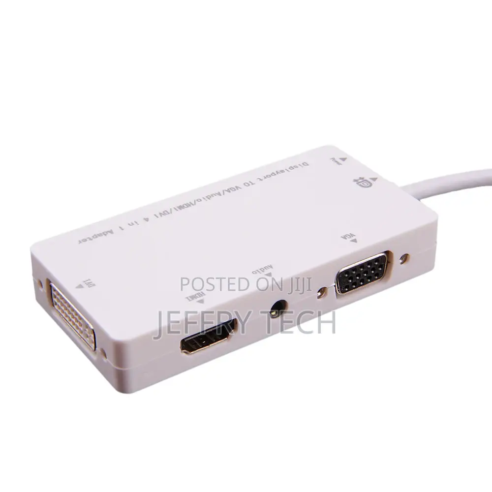 1080P 4 in 1 Adapter Mini DP Displayport Thunderbolt to VGA