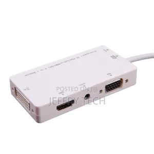 1080P 4 in 1 Adapter Mini DP Displayport Thunderbolt to VGA