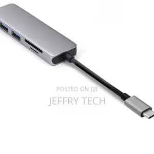 USB Type-C Hub Adapter Docking With HDMI 4K Output, TF SD Ca