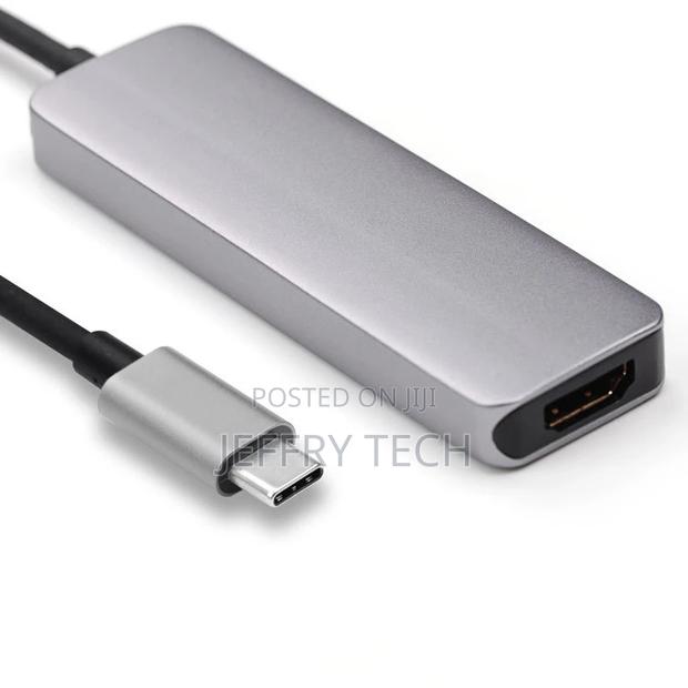 USB Type-C Hub Adapter Docking With HDMI 4K Output, TF SD Ca - thumbnail 5