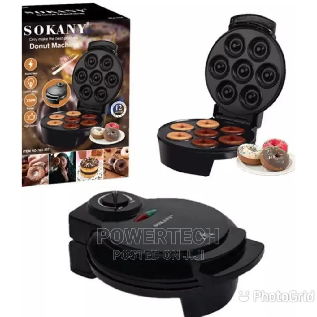 New Arrival 7 Slots Sokany Donut Maker