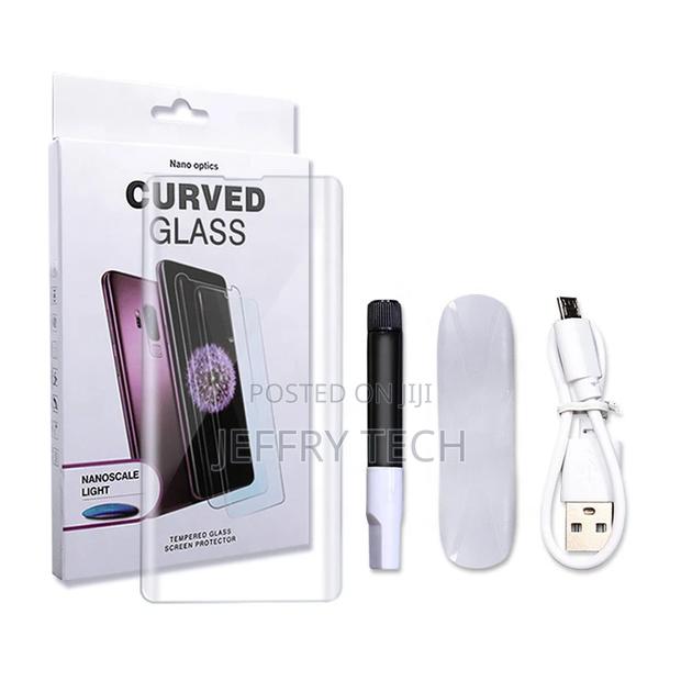 3D Full Glue UV Glue Tempered Glass Screen Protector for Sam - thumbnail 2