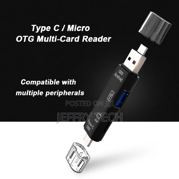 All in 1 USB 3.1 OTG Card Reader SD TF Micro SD Card Reader - main view