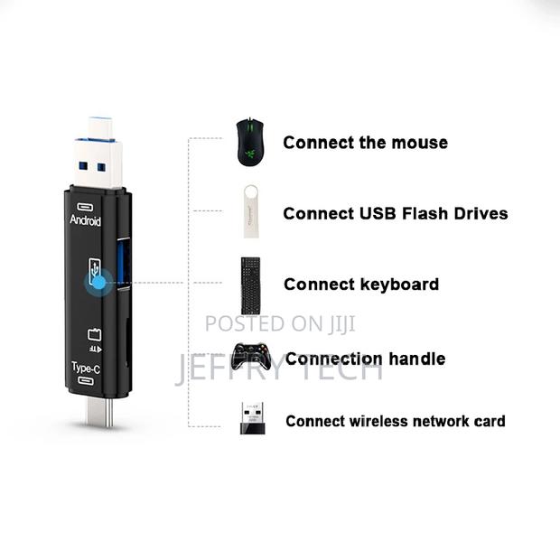 All in 1 USB 3.1 OTG Card Reader SD TF Micro SD Card Reader - thumbnail 6