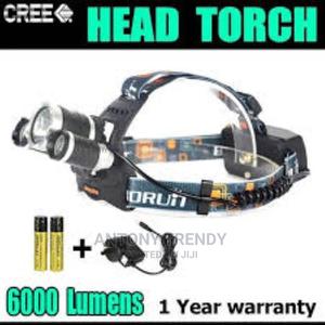 Head Torch LED Rechargeable 6000 Lumens 4 Modes 3xm-L T6 LE - thumbnail 2