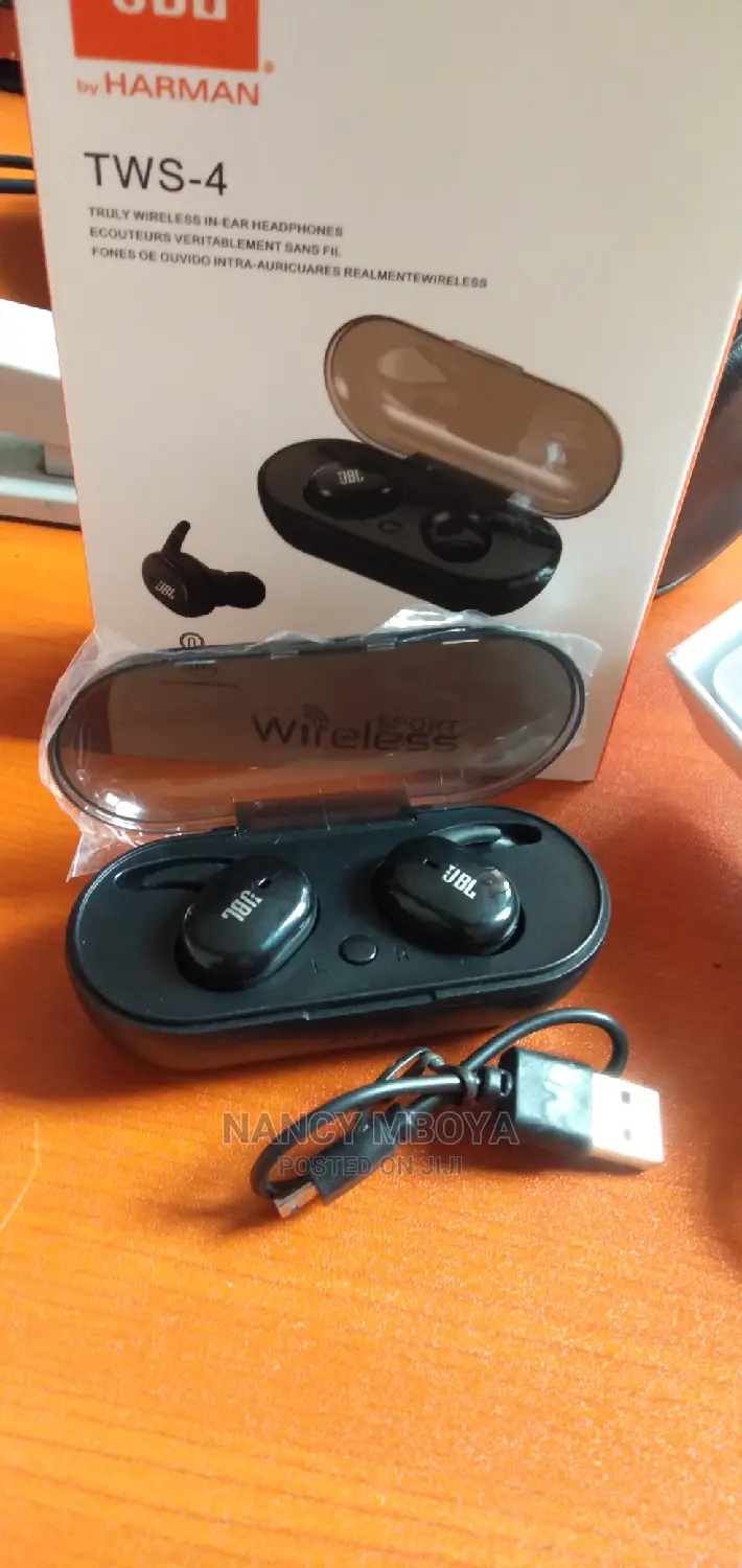 Tws-4 JBL Bluetooth Wireless Earbuds