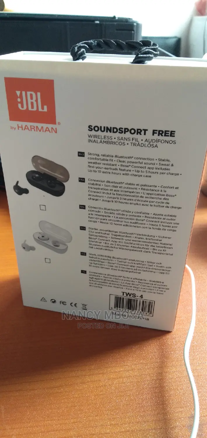 Tws-4 JBL Bluetooth Wireless Earbuds