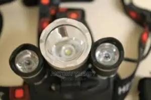 Led Rechargeable Headlamp, Genwiss 6000 Lumens Head Lamp, 3