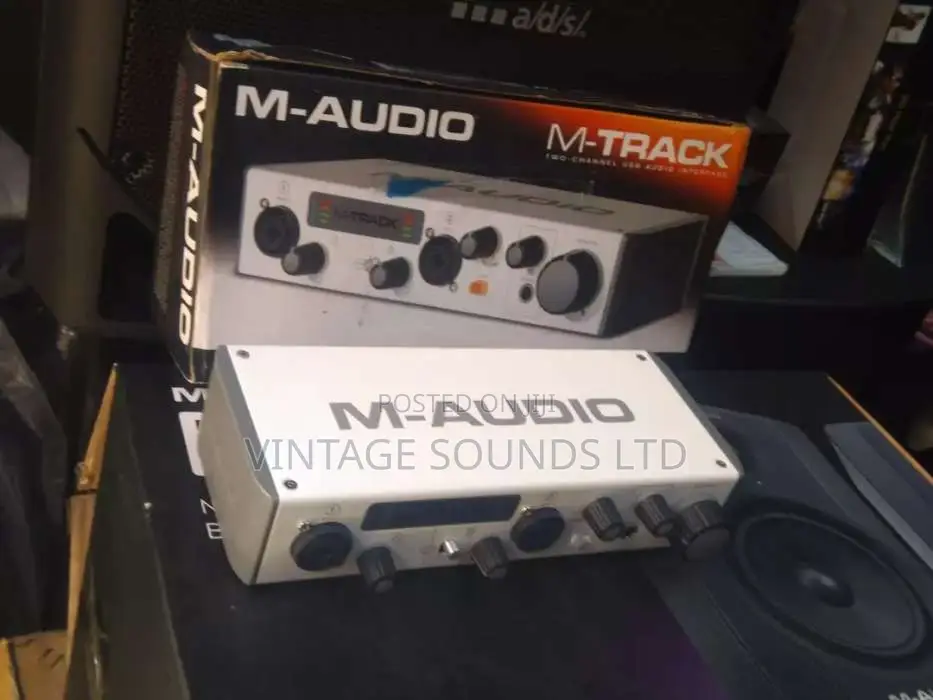 2channel M Audio M Track Plus Studio Soundcard