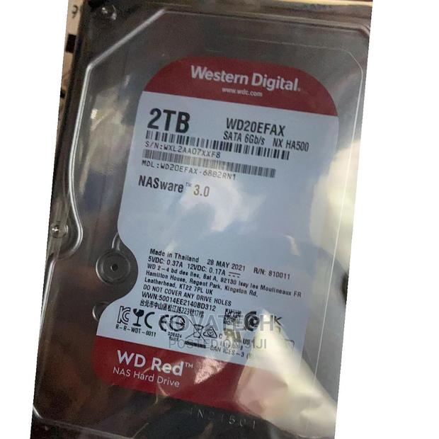 WD Red NAS Harddrive 2 TB - main view