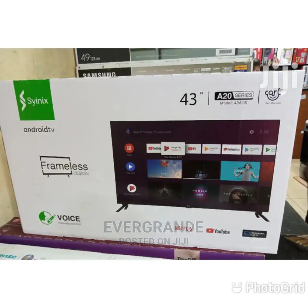 43 Inches Synix Frameless Tv