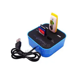 USB 2.0 Combo HUB 3 Port Card Reader for TF SD SIM USB Comb