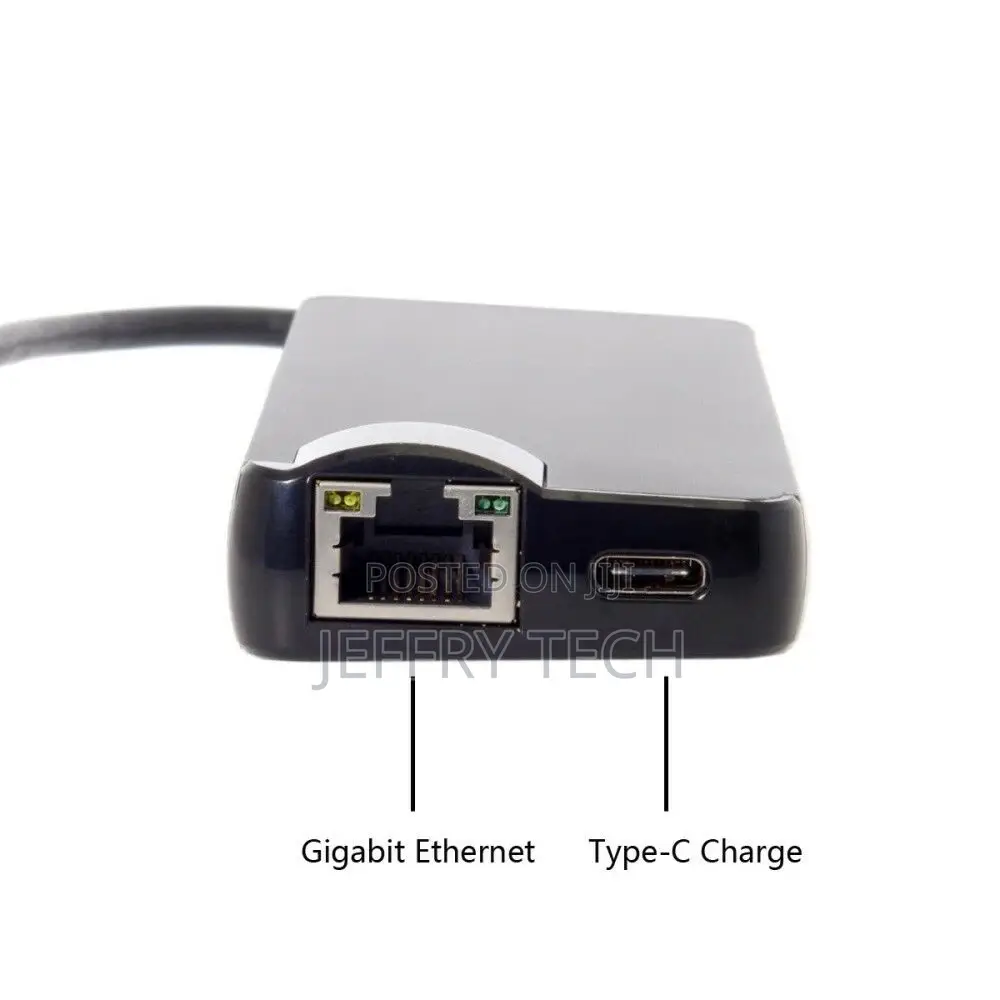 Type-C to 8in1 Adapter With RJ45*1000M HDM1 VGA Cardreader U