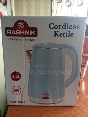 Automatic Cordless Kettle 2.3L . Super Quality Alluminium - thumbnail 2