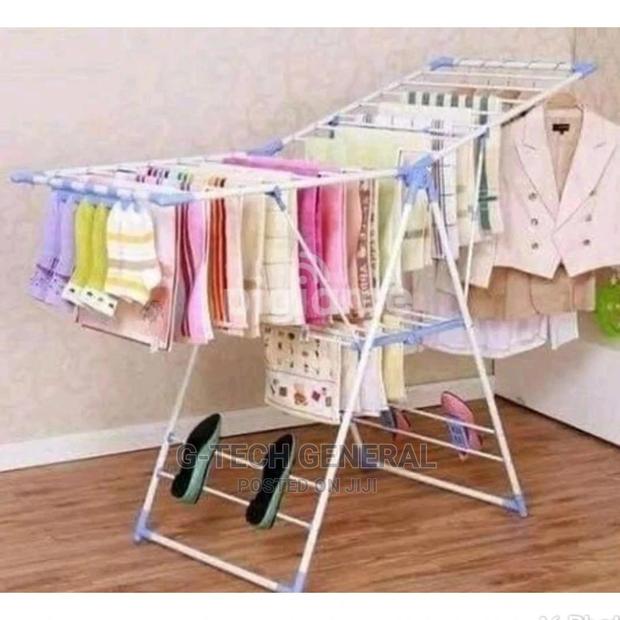 Portable Clothes Rack.