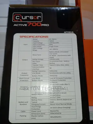 Cursor Ups Ap700va