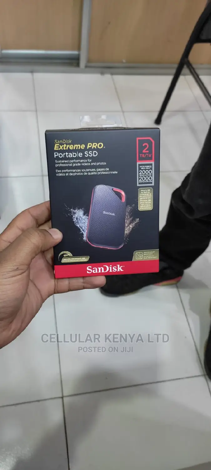 Sandisk 2TB Extreme Portable SSD V2