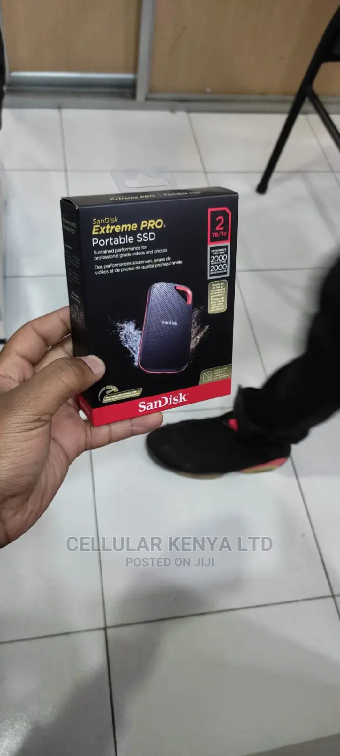 Sandisk 2TB Extreme Portable SSD V2