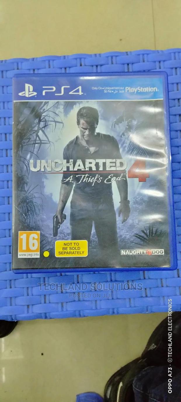 Unchartered 4 Ps4 Game - main view