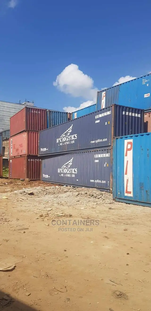 Both 20ft Abd 40ft Empty Containers