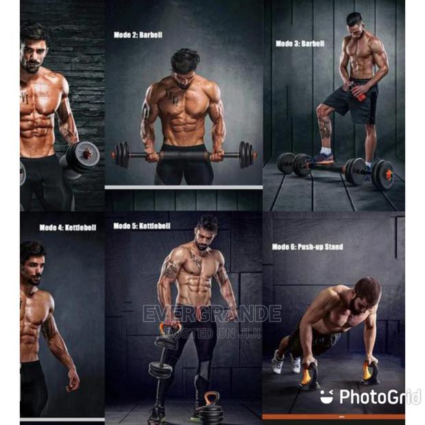 20kg Dumbbells With Kettle Dumbbells - thumbnail 2