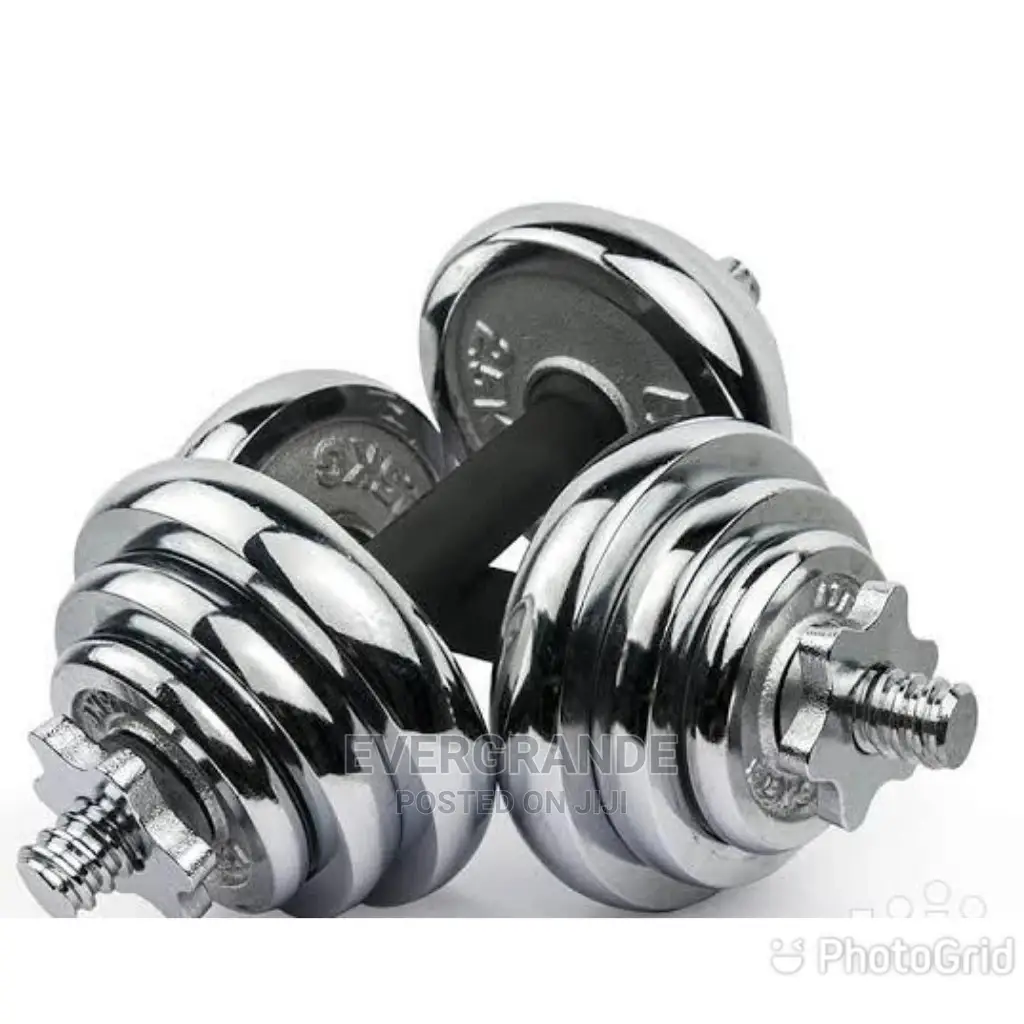 20kg Chrome Dumbbells