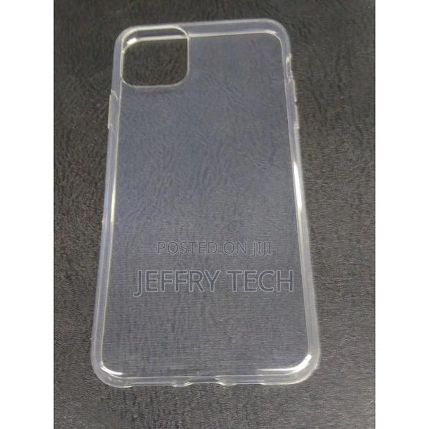 Soft Silicone Back Cover for iPhone 11 PRO Max - Transparent - thumbnail 2