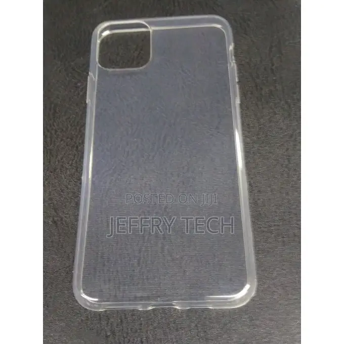 Soft Silicone Back Cover for iPhone 11 PRO Max - Transparent