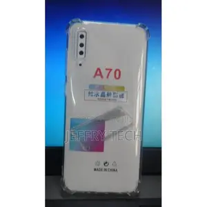 Anti-Shock Transparent Case for Samsung A70